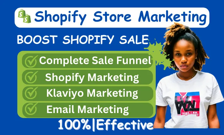 I will boost shopify sales, sales funnel, shopify dropshipping marketing