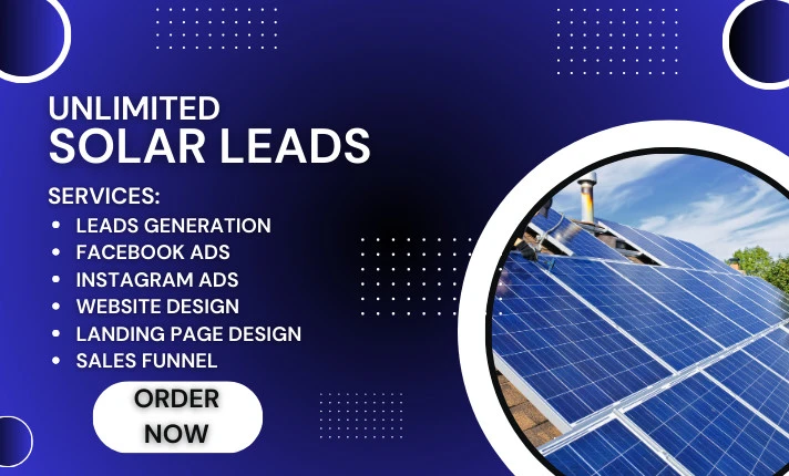 hot solar leads solar appointment for solar business solar installation fb ads