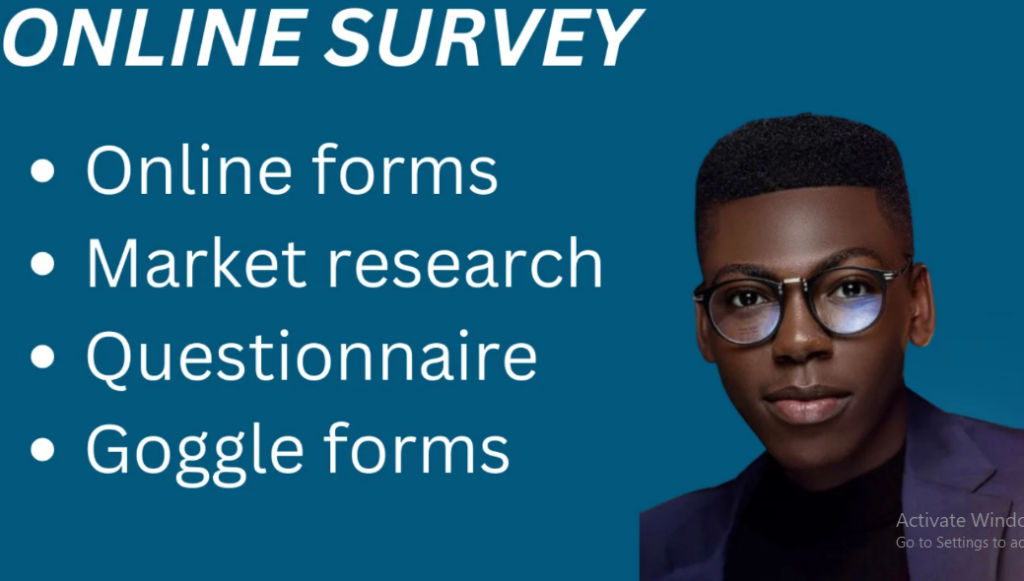 I will design and conduct online survey to bring over 500 US respondents