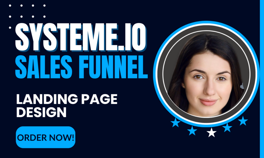 I will do systeme io sales funnel, systeme lead page, shopify sales, systeme io funnel