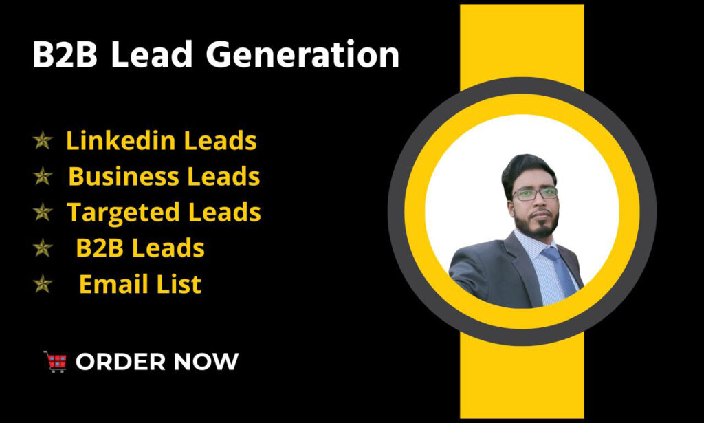 I will do targeted b2b lead generation for any business
