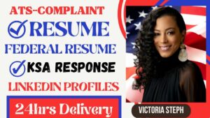 I will write federal resume, veteran, executive, military, USA job resume