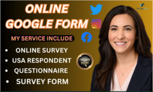 I will conduct online survey for usa respondents, worldwide particepant
