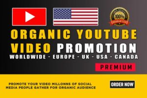 I will grow USA subscribers, views, like with youtube shoutout promotion to USA people