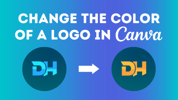 Thinking about changing logo colors in Canva? Discover the simple process