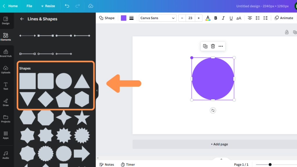 Image Shape Shift: Changing the Shape of an Image in Canva with Ease