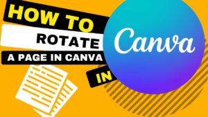 How to rotate a page on Canva - It only takes a few steps! - YouTube