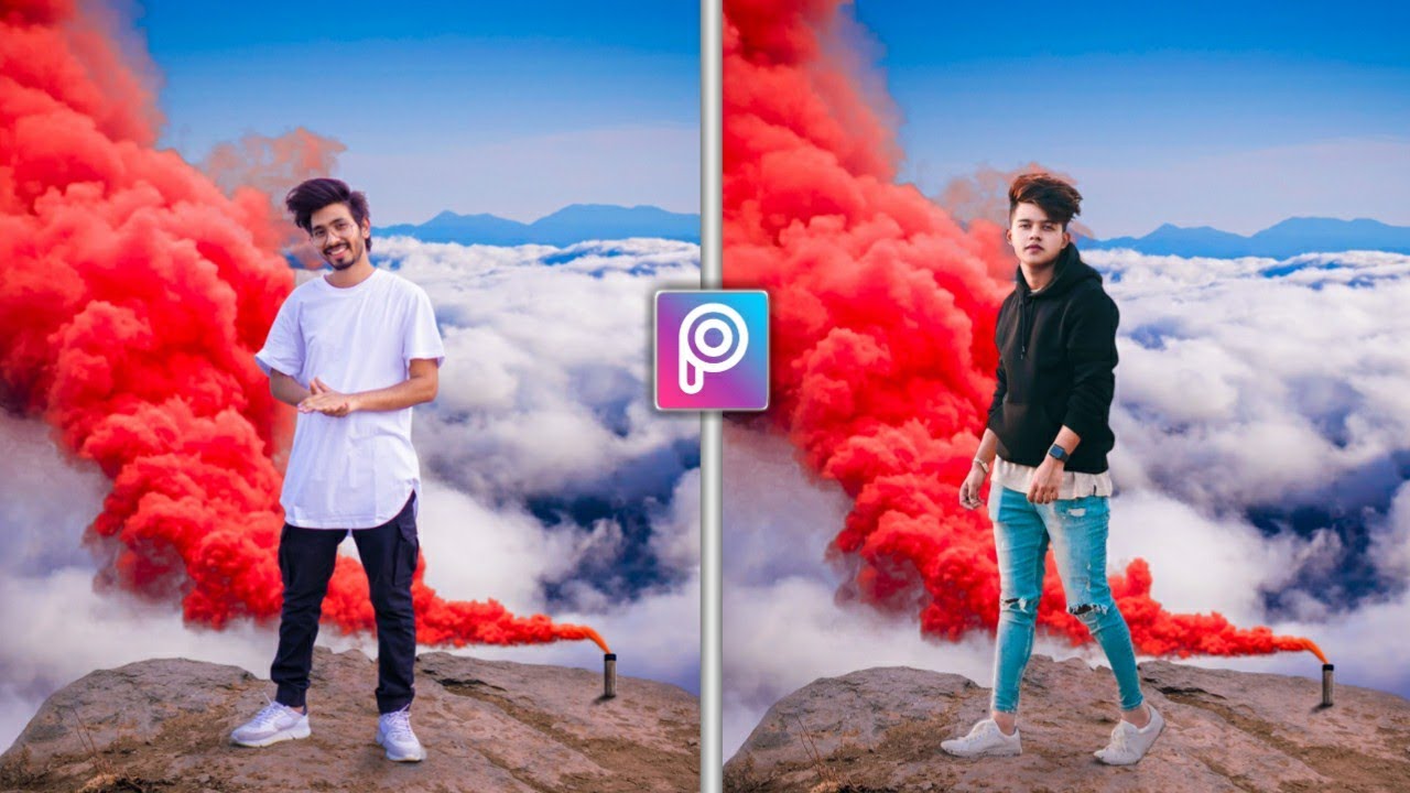 Viral Editing: Creating Smoke Backgrounds for PicsArt Viral Photo Edits