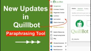 How to use Quillbot Paraphrasing Tool | New updates in Quillbot - YouTube