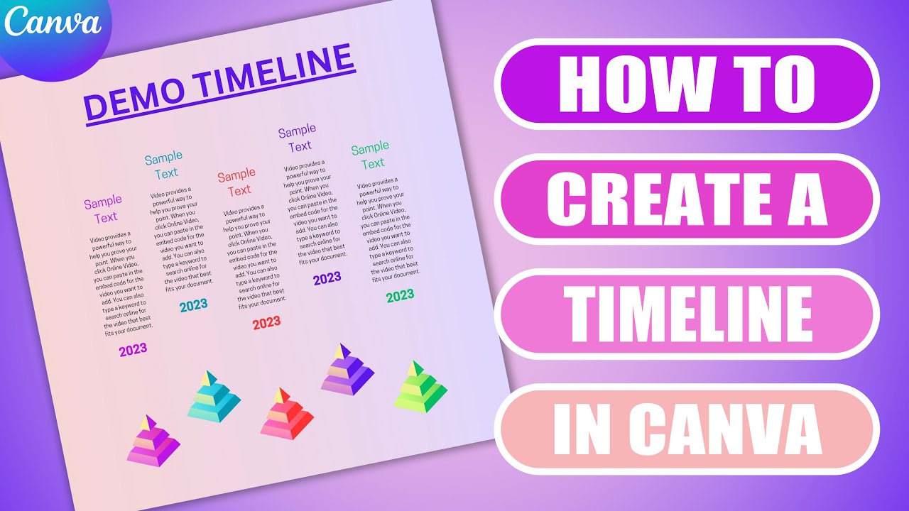 Timeline Tutorial: Creating a Timeline in Canva Explained Simply