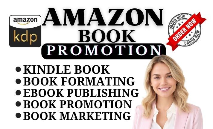 I will do amazon kindle book promotion book formatting ebook publishing children book
