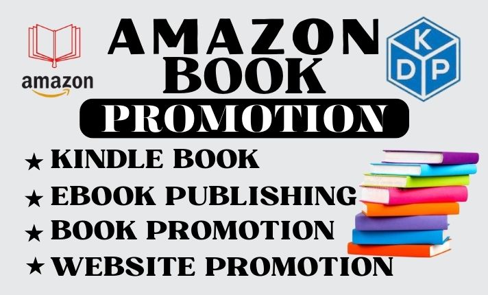 I will amazon kdp ebook publishing kindle book promotion children book amazon website