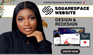 I will squarespace website design squarespace website redesign squarespace website
