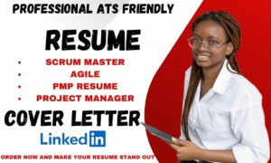 I will write scrum master resume, project management, scrum master and agile resume