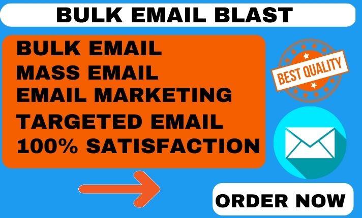 I will send bulk email campaign email blast email automation
