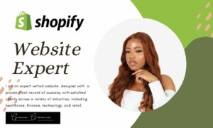 I will shopify website design shopify website redesign shopify