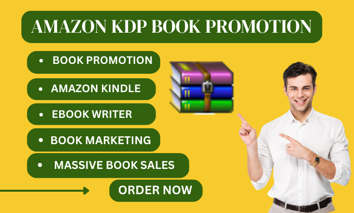 I will do amazon kdp book promotion, amazon kindle, wattpad promotion, ebook marketing