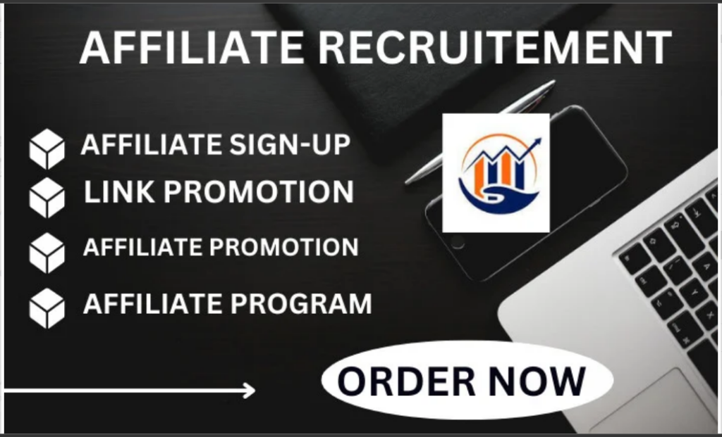 I will do affiliate recruitment, recruit affiliate member sign up