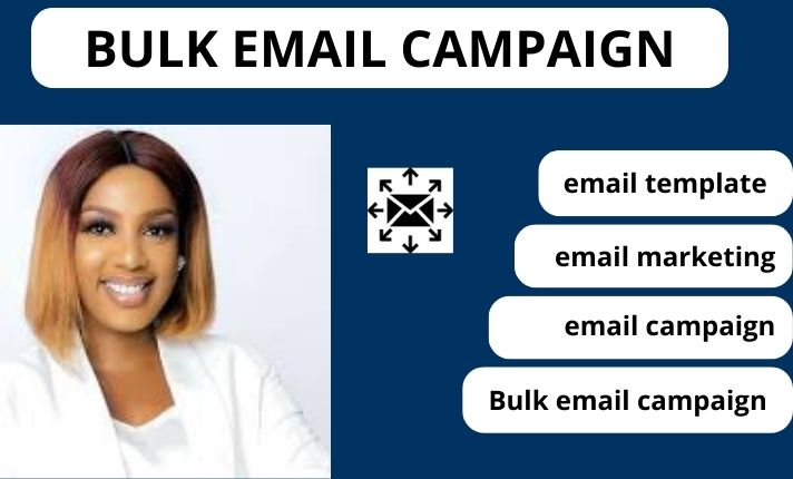 I will send bulk email marketing email campaign and design html template