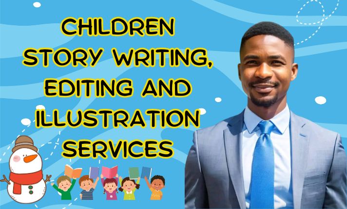 I will ghostwrite engaging children story books, kids story books, kids book writing