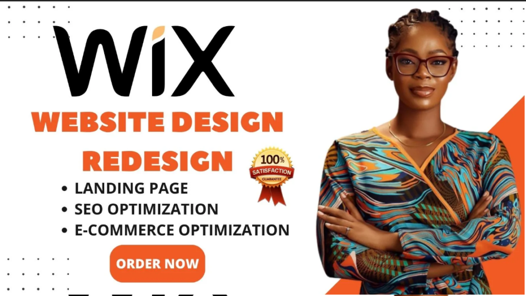 I will do wix website design, wix website redesign