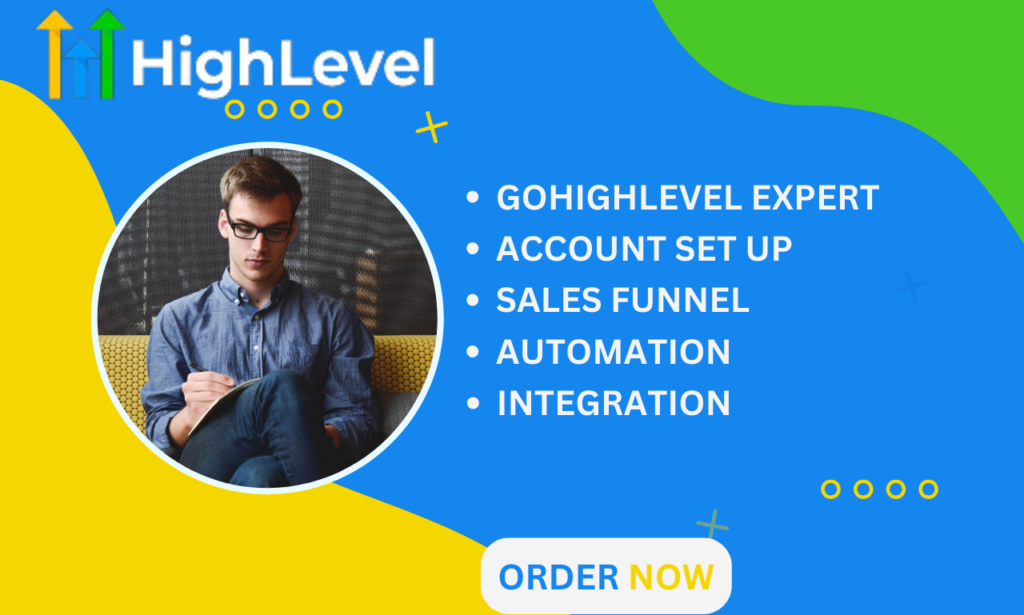 I will do expert gohighlevel sales funnel, website, kajabi, go high level expert