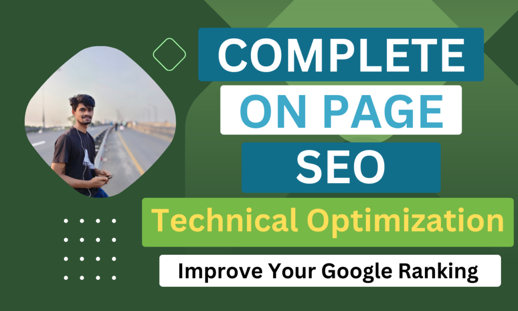 I will do complete best on page SEO services and technical optimization