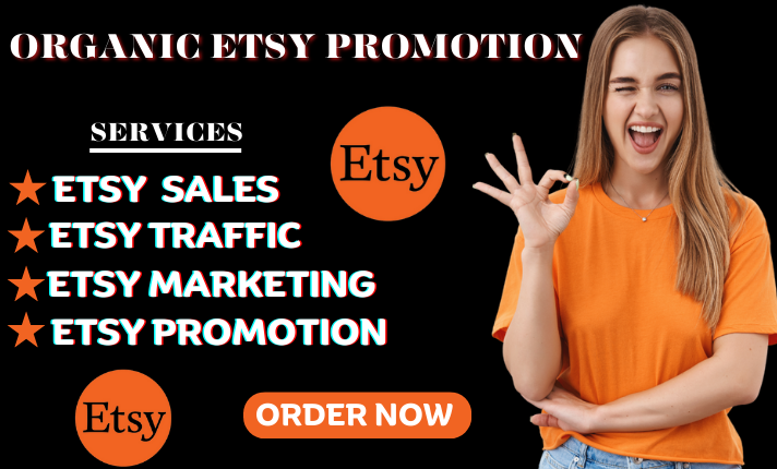 I will do etsy store design, etsy marketing, etsy store promotion, etsy SEO