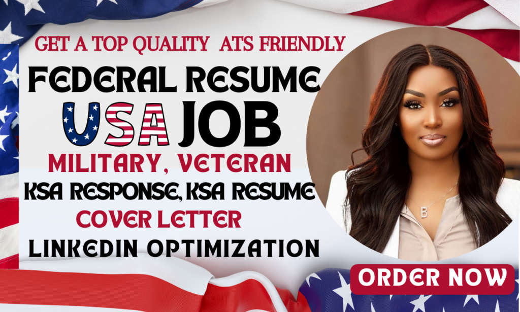 I will write and revamp professional ats federal resume, USA jobs and resume writing