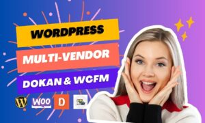 I will build a woocommerce multi vendor ecommerce website by dokan pro or wcfm