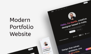 I will create a website portfolio using react js