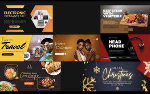 I will design website banner, website header, shopify banner, website slider,image hero