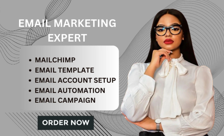 I will do mailchimp email marketing campaign and automation email template design setup