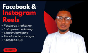 I will instagram social media manager, facebook reels,shopify marketing,tiktok video ad