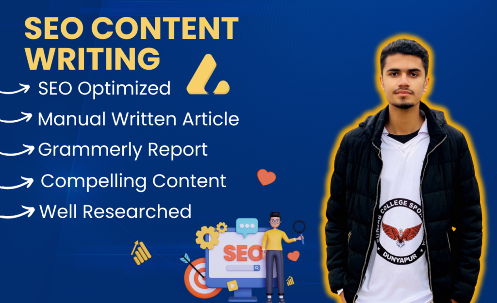 I will do SEO content copy writing for your website