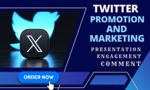 I will twitter marketing and promotion for fast and organic growth