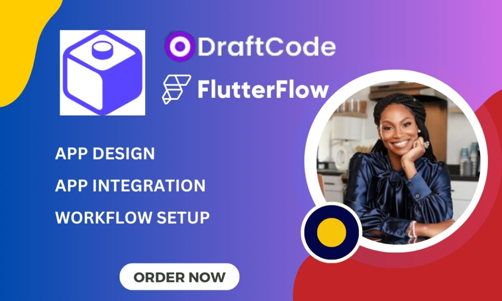 I will create a well designed mobile app on flutterflow, draftbit, drapcode, bubble io