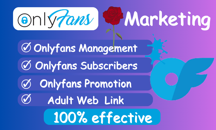 I will do organic onlyfans promotion, adult web link , twitter promotion and management