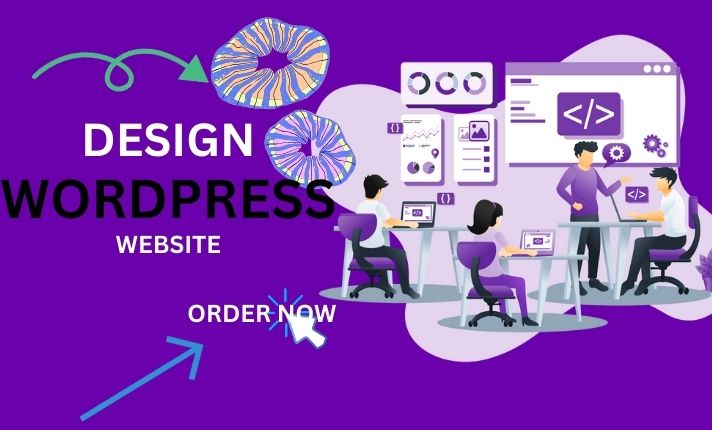 I will design and build responsive website on wordpress