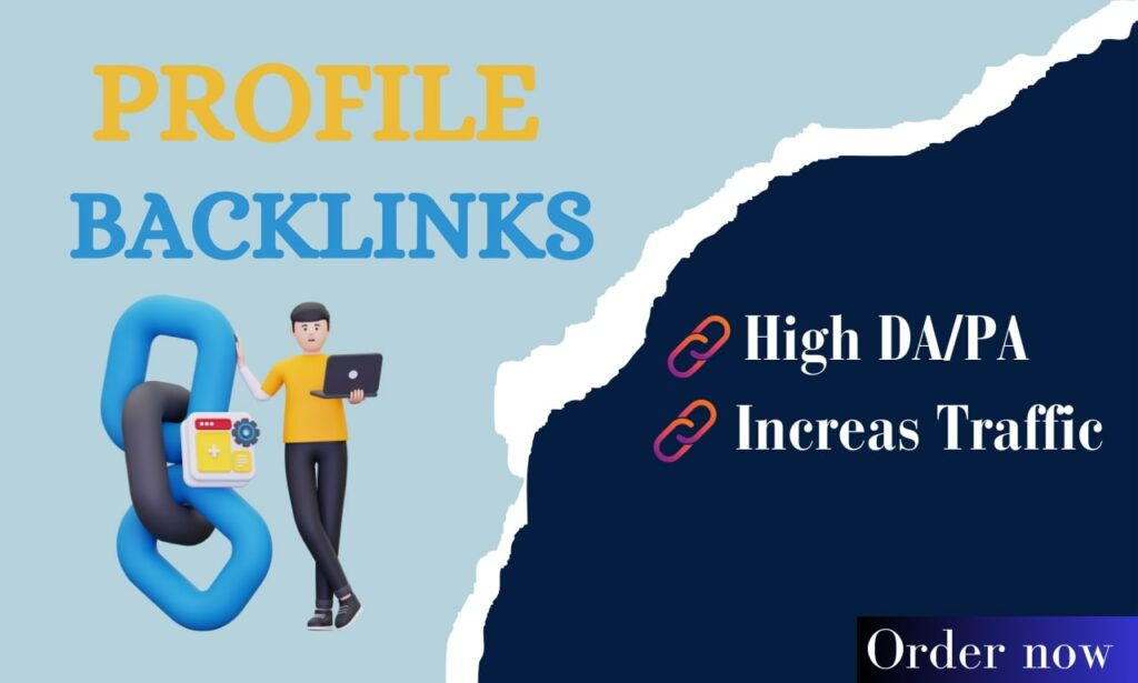 I will create high quality profile backlinks for your website