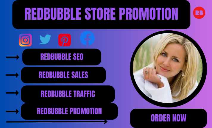 do redbubble etsy zazzle tshirt boutique poshmark promotion to increase sales