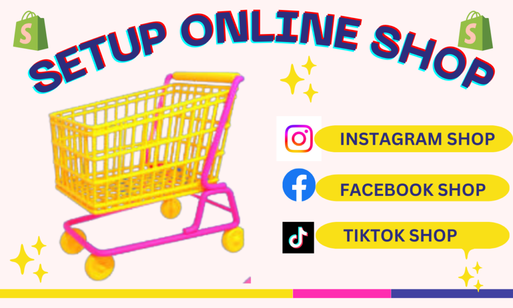 I will create instagram, facebook shops and integrate with shopify