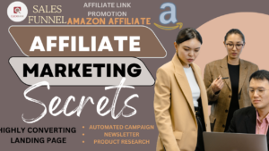 I will amazon affiliate website, amazon associates sales funnel, or affiliate website