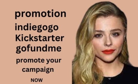 Promote your INDIEGOGO Kickstarter GoFundMe campaign