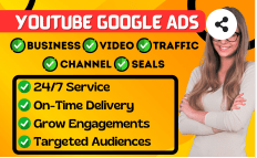 I will do youtube video promotion by google ads