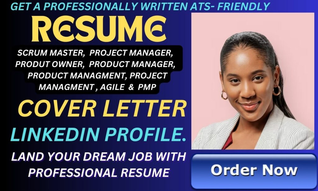 I will build agile, scrum master, product owner, project management, and pmp style
