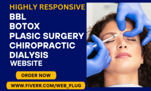 design botox bbl dialysis plastic surgery liposuction chiropractic website