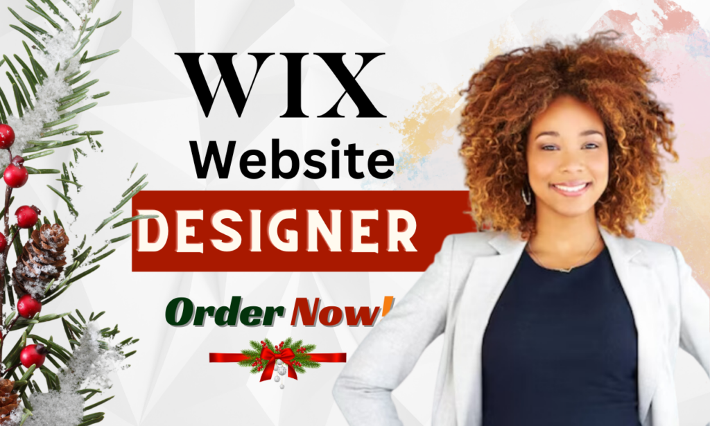 I will do wix website redesign, wix website design, wix website, website design