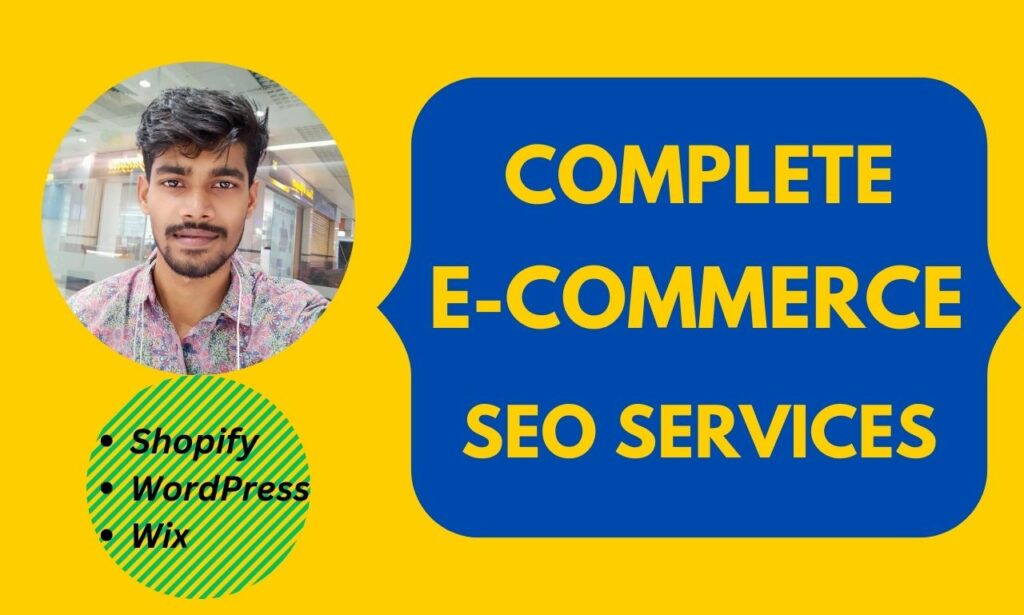 I will do best ecommerce SEO service for shopify wordpress website