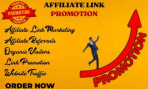 Affiliate link organically